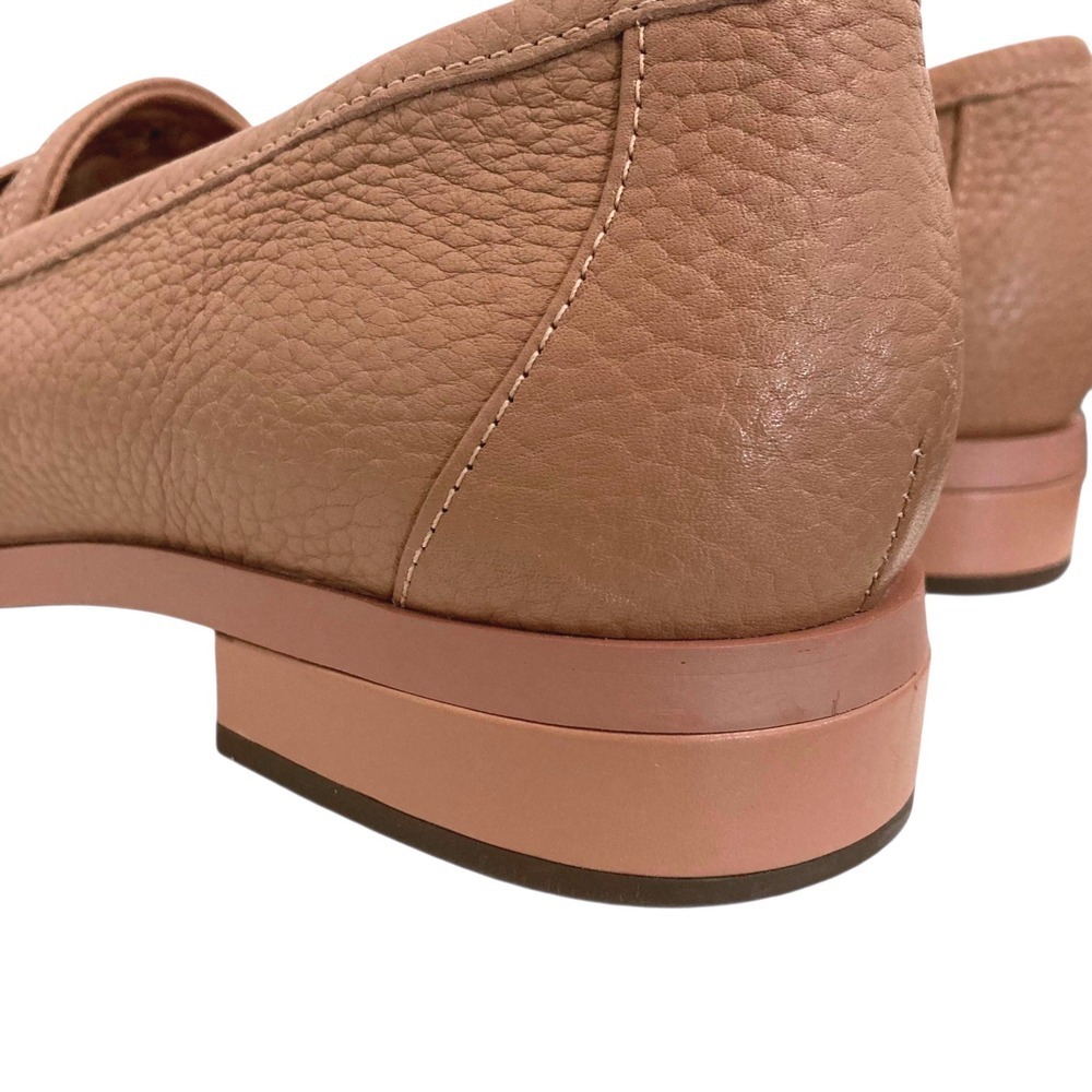 SOLD Vionic Sellah tan Leather Loafers shoes 9 Pebbled comfort preppy minimalist - Picture 6 of 15